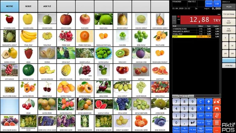 Manav Barkod Sistemi